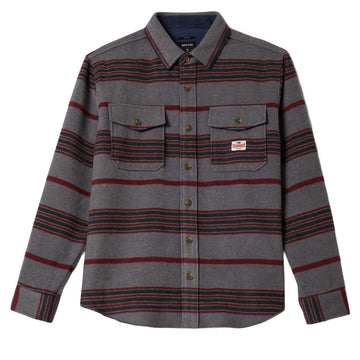 Brixton Altered Threads Long Sleeve Over Shirt - Multi Blanket Stripe