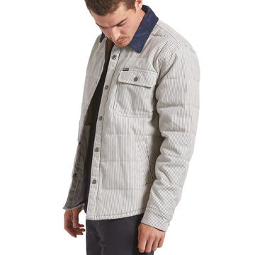 Brixton Cass Jacket - Whitecap/Mood Indigo Hickory