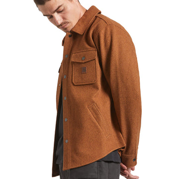 Brixton Durham Brushed Jacket - Brushed Pinecone