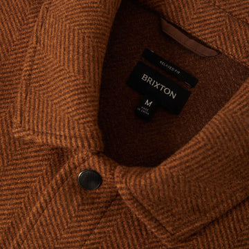 Brixton Durham Brushed Jacket - Brushed Pinecone