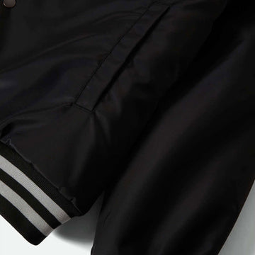 Brixton x Coors Light Silver Speed Shop Jacket - Black/Silver