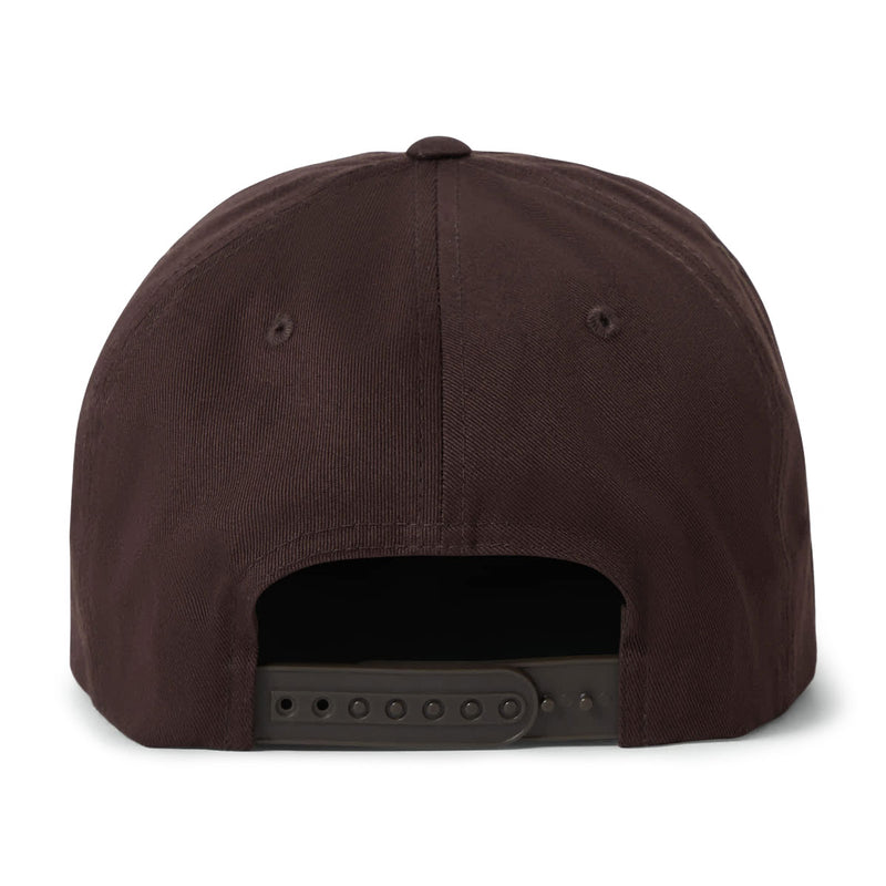 Brixton Grade Hp Snapback Hat - Pinecone Brown