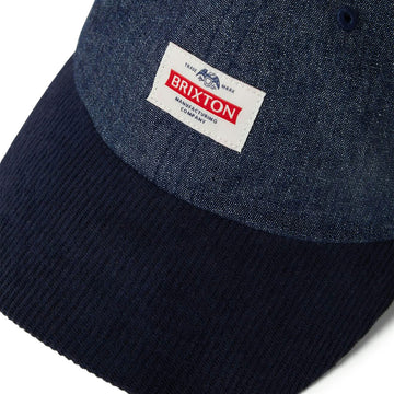 Brixton Altered Threads Mp Adj Hat - Medium Wash Denim