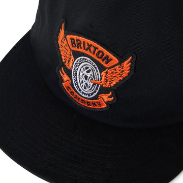 Brixton Payson Hp Snapback Hat - Black