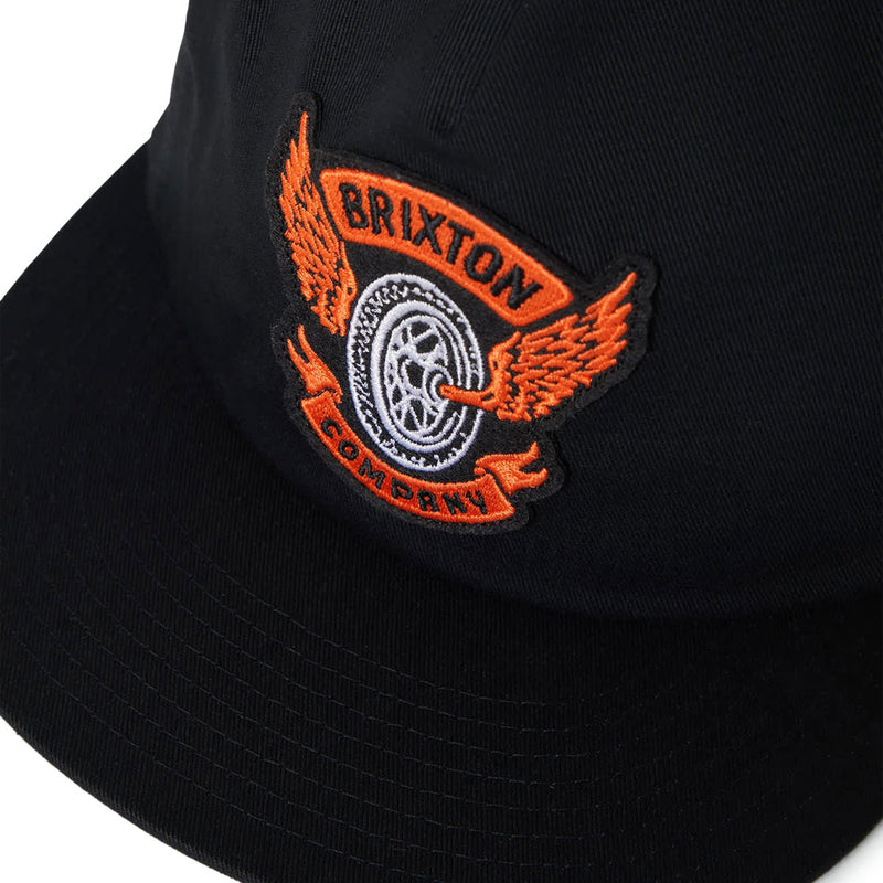 Brixton Payson Hp Snapback Hat - Black