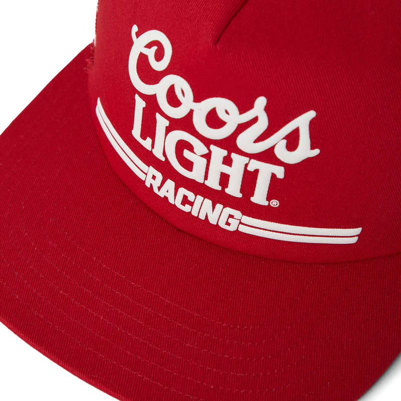 Brixton x Coors Light Racing Mp Trucker Hat - Coors Red/White