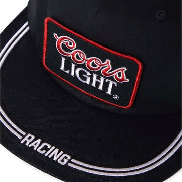 Brixton x Coors Light Gear Hp Snapback Hat - Black
