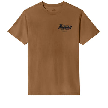 Brixton Township Tailored T-Shirt - Washed Copper