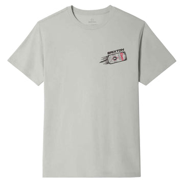 Brixton x Coors Light Silver Speed T-Shirt - Silver