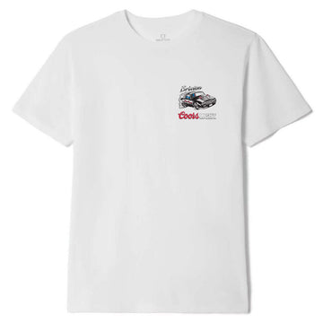 Brixton x Coors Light Raceway T-Shirt - White