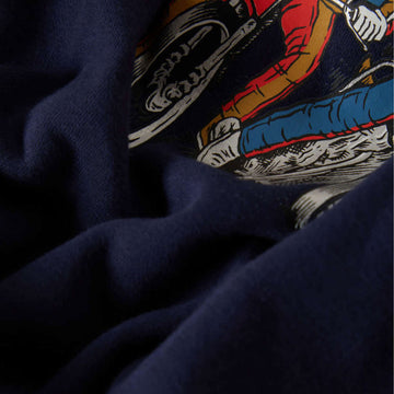 Brixton x Coors Light Berm Crew Sweatshirt - Coors Navy