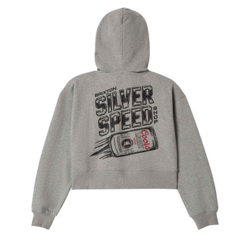 Brixton x Coors Light Silver Speed Hoodie - Heather Grey II