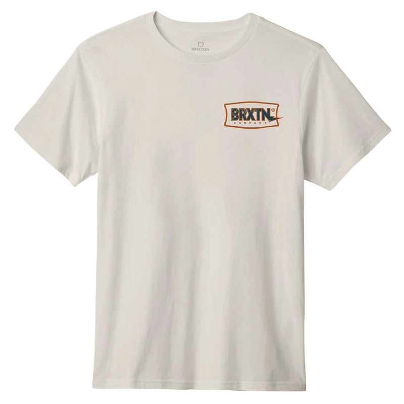 Brixton Lightning T-Shirt - Cream