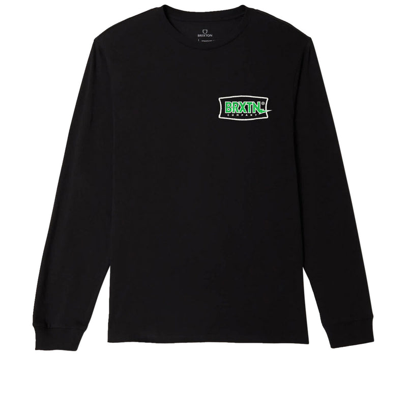 Brixton Lightning Long Sleeve T-Shirt - Black