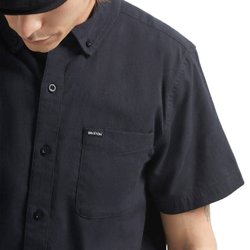 Brixton Sanford Oxford Shirt - Black