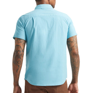 Brixton Sanford Oxford Shirt - Blue Aura