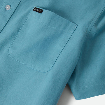 Brixton Sanford Oxford Shirt - Blue Aura