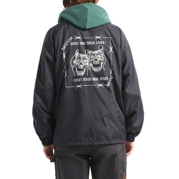 Brixton Watchman Lightweight Coaches Jacket - Black