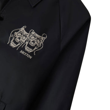 Brixton Watchman Lightweight Coaches Jacket - Black