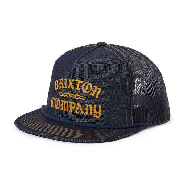 Brixton Chains Netplus HP Trucker Hat - Dark Denim/Navy – CCS