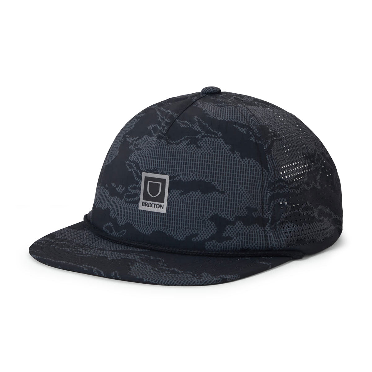 Brixton Journey MP Performance Snapback Hat - Black Tiger Camo – CCS