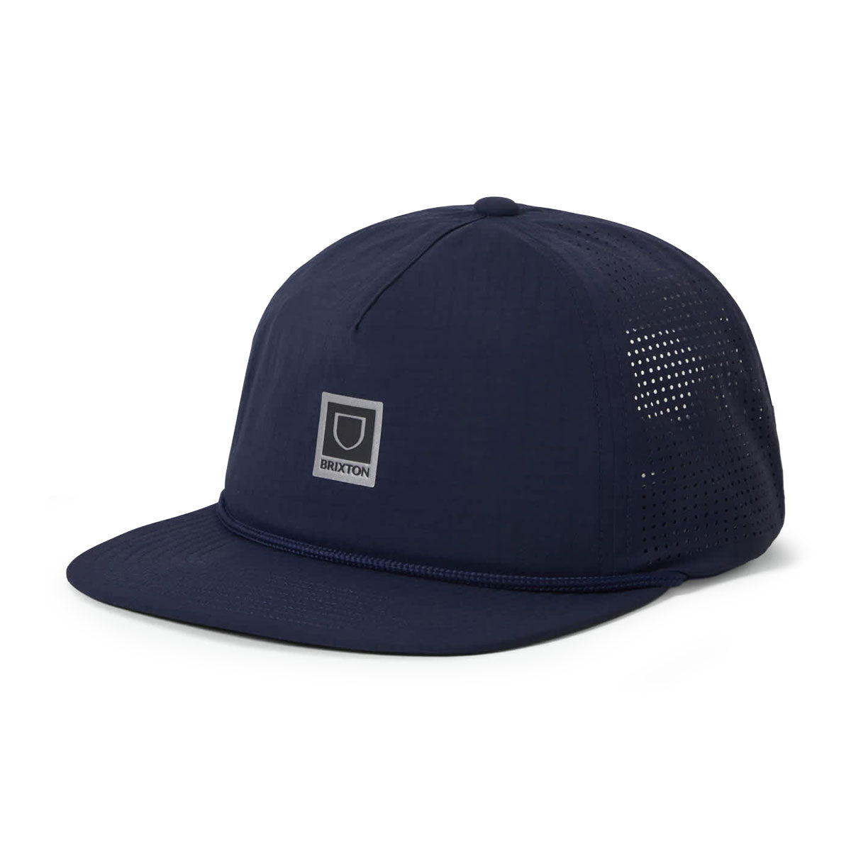 Brixton Journey MP Performance Snapback Hat - Midnight Blue – CCS