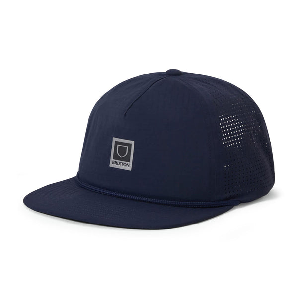 Brixton Journey MP Performance Snapback Hat - Midnight Blue – CCS