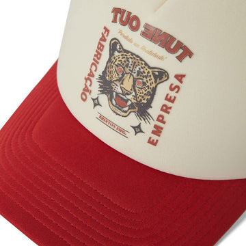 Brixton Lost In Reality Netplus MP Trucker Hat - Whitecap/Adrenaline Rush