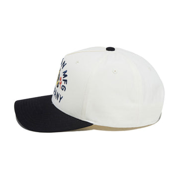 Brixton Trophy Horse C Netplus MP Snapback Hat - Black/Off White
