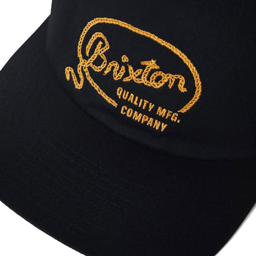 Brixton Gallatin MP Snapback Hat - Black