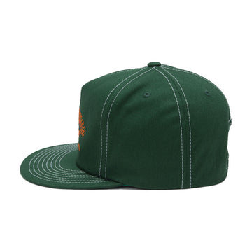 Brixton Repair Shop HP Snapback Hat - Primal Green