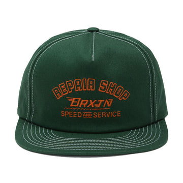 Brixton Repair Shop HP Snapback Hat - Primal Green
