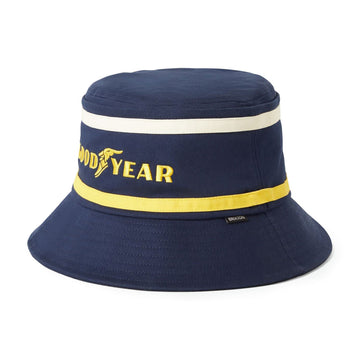 Brixton x Goodyear Service Bucket Hat - Navy