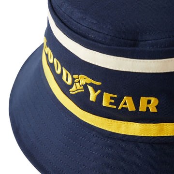 Brixton x Goodyear Service Bucket Hat - Navy