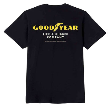 Brixton x Goodyear Service Pocket T-Shirt - Black