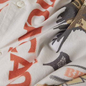 Brixton Getaway Shirt - Lost In Reality Print
