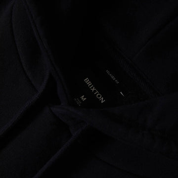 Brixton Smile Always Relaxed Hoodie - Black Worn Wash