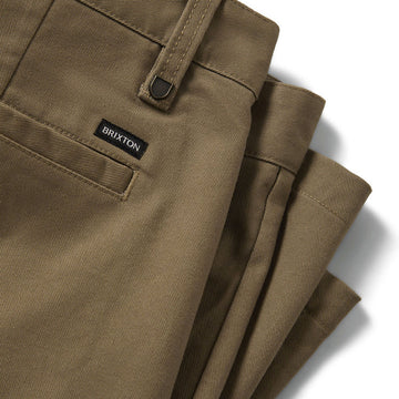Brixton Santo Chino Shorts - Khaki