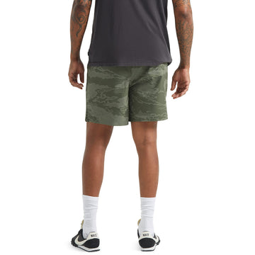Brixton Journey Active Shorts - Olive Tiger Camo