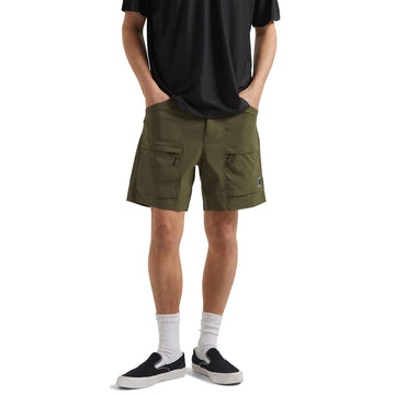 Brixton Journey Utility Shorts - Dark Olive