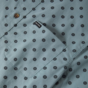 Brixton Charter Print Shirt - Micro Street Tile
