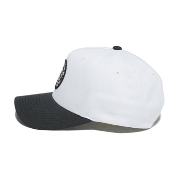 Brixton Crest C Mp Snapback Hat - Black/Off White