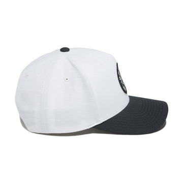 Brixton Crest C Mp Snapback Hat - Black/Off White