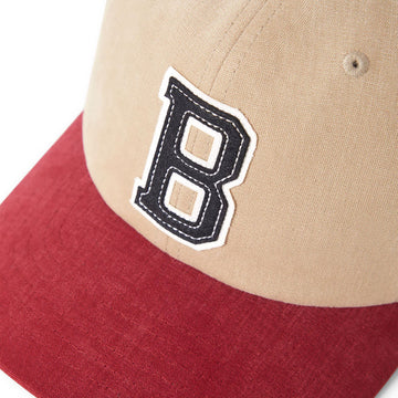 Brixton Big B Mp Hat - Sand/Burgundy