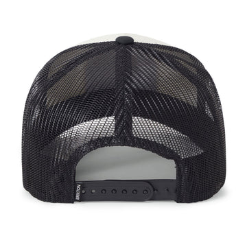Brixton Hubal C Np Mp Trucker Hat - Black/Off White/Black