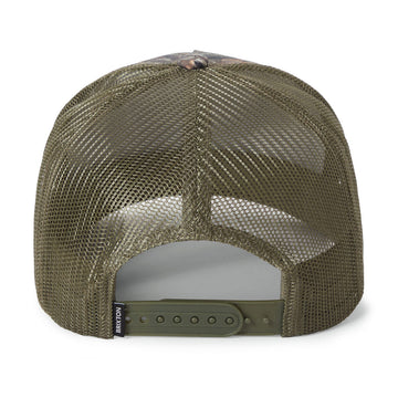 Brixton Hubal C Np Mp Trucker Hat - Tree Camo/Olive