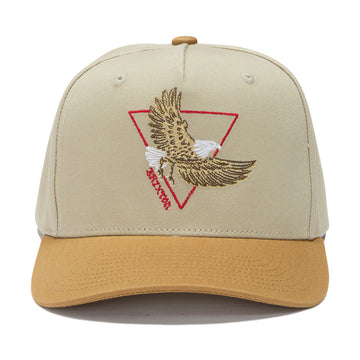 Brixton Opal C Np Mp Snapback Hat - Sand/Dark Khaki