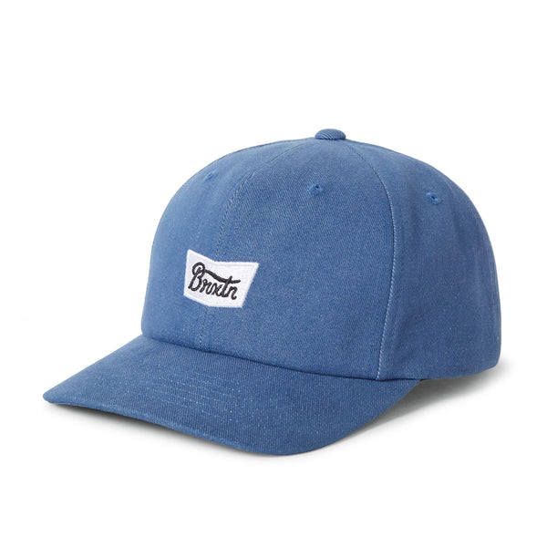Brixton Stith Mp Adj Hat - Light Stone Wash Denim – CCS