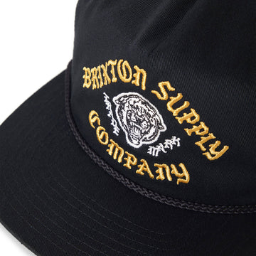 Brixton Morado Mp Snapback Hat - Black