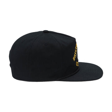 Brixton Morado Mp Snapback Hat - Black